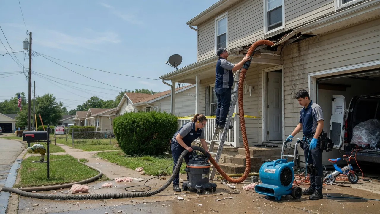 Water Damage Restoration in Belmont, WV near me